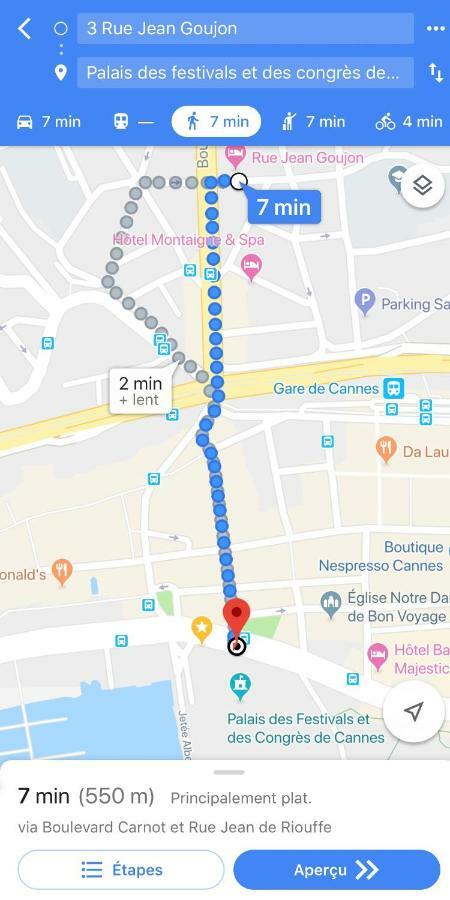 Deux Pieces Proche Palais Et Plages Κάννες Εξωτερικό φωτογραφία